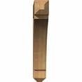 thumbnail image 2 of Ekena Millwork 3 1/2"W x 22"D x 22"H Thorton Craftsman Smooth Bracket, Western Red Cedar, 2 of 13