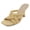 Yellow Pu, variant on Shoes Women Stiletto High Heeled Sandal Braided Multi Strap Square Open Toe KELLAN-S Yellow 7.5