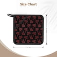 thumbnail image 3 of Pofeuu Red Snake Print Silicone Trivet Mats,Silicone Hot Pads for Kitchen, Silicone Trivets for Hot Pots and Pans, Silicone Hot Pad, 3 of 8