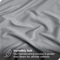 thumbnail image 3 of Bare Home  Deep Pocket Fitted Sheet & Pillowcase Set, Hypoallergenic Taupe Full, 3 of 5