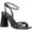 Black Leather, variant on Women's Kia Light Oak Multi Heeled Sandal 8M