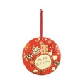 thumbnail image 2 of Christmas Savings Clearance 2023! Loopsun Christmas Decor Delicate Iron Art Christmas Pendant Merry Christmas Tree Hanging Pendant Decor for Winter Christmas Tree Decorations, 2 of 3