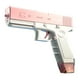 thumbnail image 1 of Pistola de agua eléctrica automática, pistola de agua divertida, regalo para niños y adultos (rosa), 1 of 3