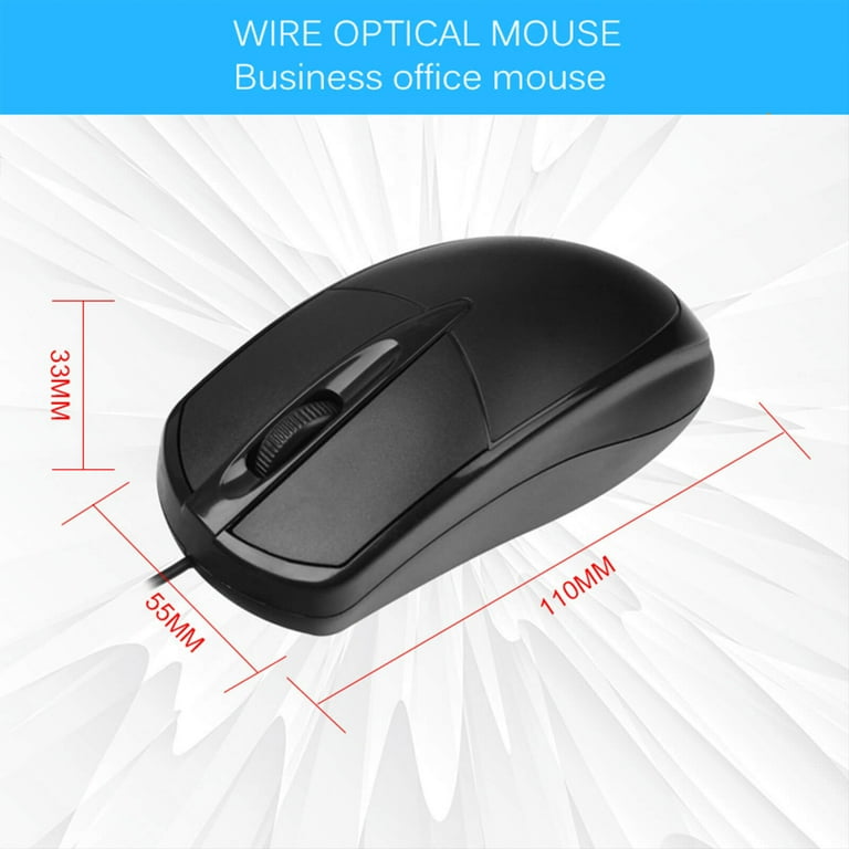 Wired Mouse, USB Wired Computer Mouse Mice, 1600DPI 3 Adjustable Levels 4-Button Ergonomic Mice, Home and Office Mouse for Laptop PC Desktop Notebook - Walmart.com Wired Mouse, USB Wired Computer Mouse Mice, 1600DPI 3 Adjustable Levels 4-Button Ergonomic Mice, Home and Office Mouse for Laptop PC Desktop Notebook - Walmart.com