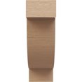 thumbnail image 2 of 3"W x 6"D x 9"H Classic Alpine Rough Cedar Woodgrain TimberThane Corbel, Primed Tan, 2 of 6