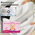 thumbnail image 2 of Tabletas Efervescentes de Limpieza Bioenzimática Jaysuing para Ropa, Eliminador de Manchas Difíciles de Café y Amarillamiento, Paquete de 10 Piezas para Lavandería y Hogar, 2 of 6