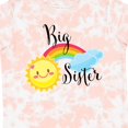 thumbnail image 4 of Inktastic Big Sister- Sun and Rainbow Girls Toddler T-Shirt, 4 of 5