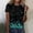 Pink, variant on QHWAUAKFBN Womens T Shirts Graphic Shirt Short Sleeve Round Neck Printed Elegant Loose Soft Blouse Tshirts Top
