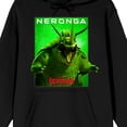 thumbnail image 7 of Ultraman Rising Negrona Long Sleeve Adult Black Hooded Sweatshirt-XL, 7 of 7