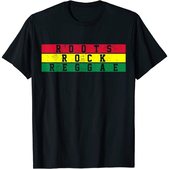 Reggae Music - Roots Rock Jamaica Rastafari Rasta Gift T-Shirt