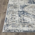thumbnail image 5 of Loomaknoti Kehleigh Auborn 9' x 12' Blue Oriental Indoor Area Rug, 5 of 9