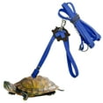thumbnail image 2 of KMWGRE Turtle Leash for Indoor and Outdoor Use Durable Suede Leather Reptile Pet Accessory Comfortable Stylish Design Blue 20cm, 2 of 7