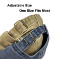 thumbnail image 3 of Goodw7 Adjustable Baseball Cap Unstructured, Washed Cotton Plain Dad Hat with Embroidery, Retro British Style Wide Brim Breathable Sun Hat for All Seasons, 3 of 5
