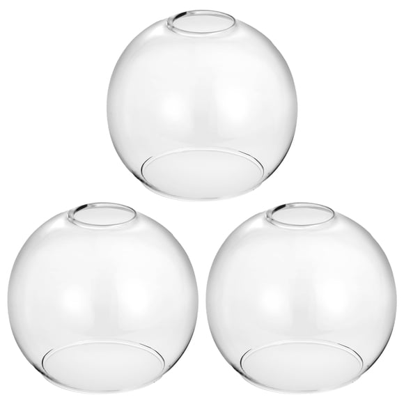Pantalla de cristal de repuesto WYNEYET para lámparas de 4 x 12 cm