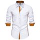 thumbnail image 2 of 2025 Camisa informal de manga larga para hombre: material resistente, versátil para el trabajo o las vacaciones, 2 of 4
