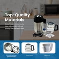 thumbnail image 3 of H2o 1 Gal 580W Stainless Steel Water Distiller with Automatic Shut-Off, Glass Carafe, 3 of 7