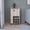 Gray, variant on White Bar Cart with 6 Wine Racks and Moving Casters / Quick Assembly with Precise Holes