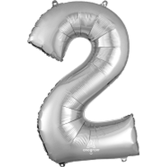 LRG SHP HX NBR 2 SILVER (G3) - 34IN