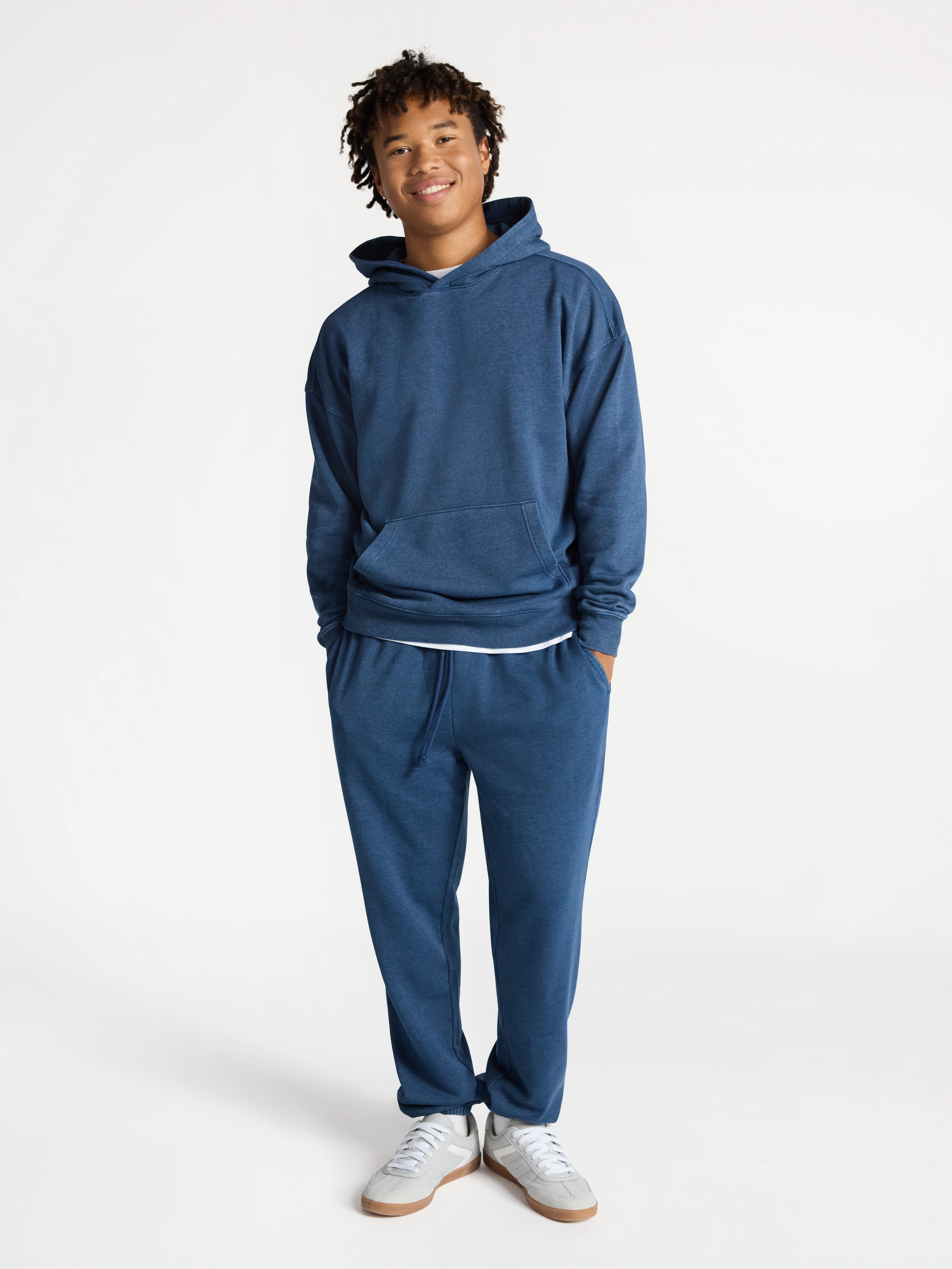 No Boundaries Soft Fleece Jogger Pants, 30'' Inseam, Men's & Big Men's