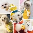 thumbnail image 6 of Dog Shirts for Small Dogs Cute Sunflower Puppy Cat T-Shirts Lightweight Soft Cotton Summer Pet Vest Clothes(Yellow) - X-Small, 6 of 7
