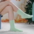 thumbnail image 4 of Womens Fuzzy Socks Cozy Fluffy Winter Warm Slipper Socks Microfiber Soft Home Sleeping Socks, 4 of 7