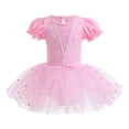 thumbnail image 1 of Falda de baile de ballet para niñas, ropa de práctica de verano, ropa de actuación de una pieza para niñas, falda de princesa mejorada, 1 of 6