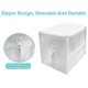 thumbnail image 4 of 2 Pack Reusable Zippered Dust Bags For iRobot Roomba i1 i3 i4 i6 i7 j7 i8 + Plus, 4 of 5