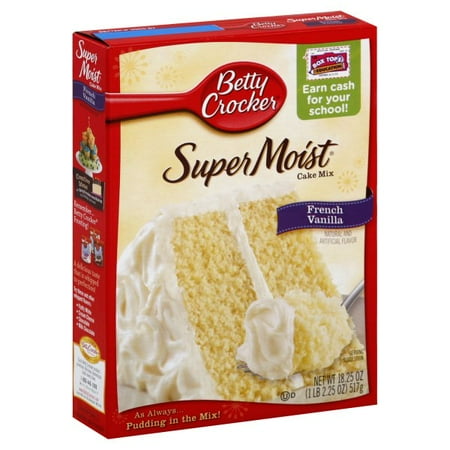 General Mills Betty Crocker Super Moist Cake Mix, 18.25 oz