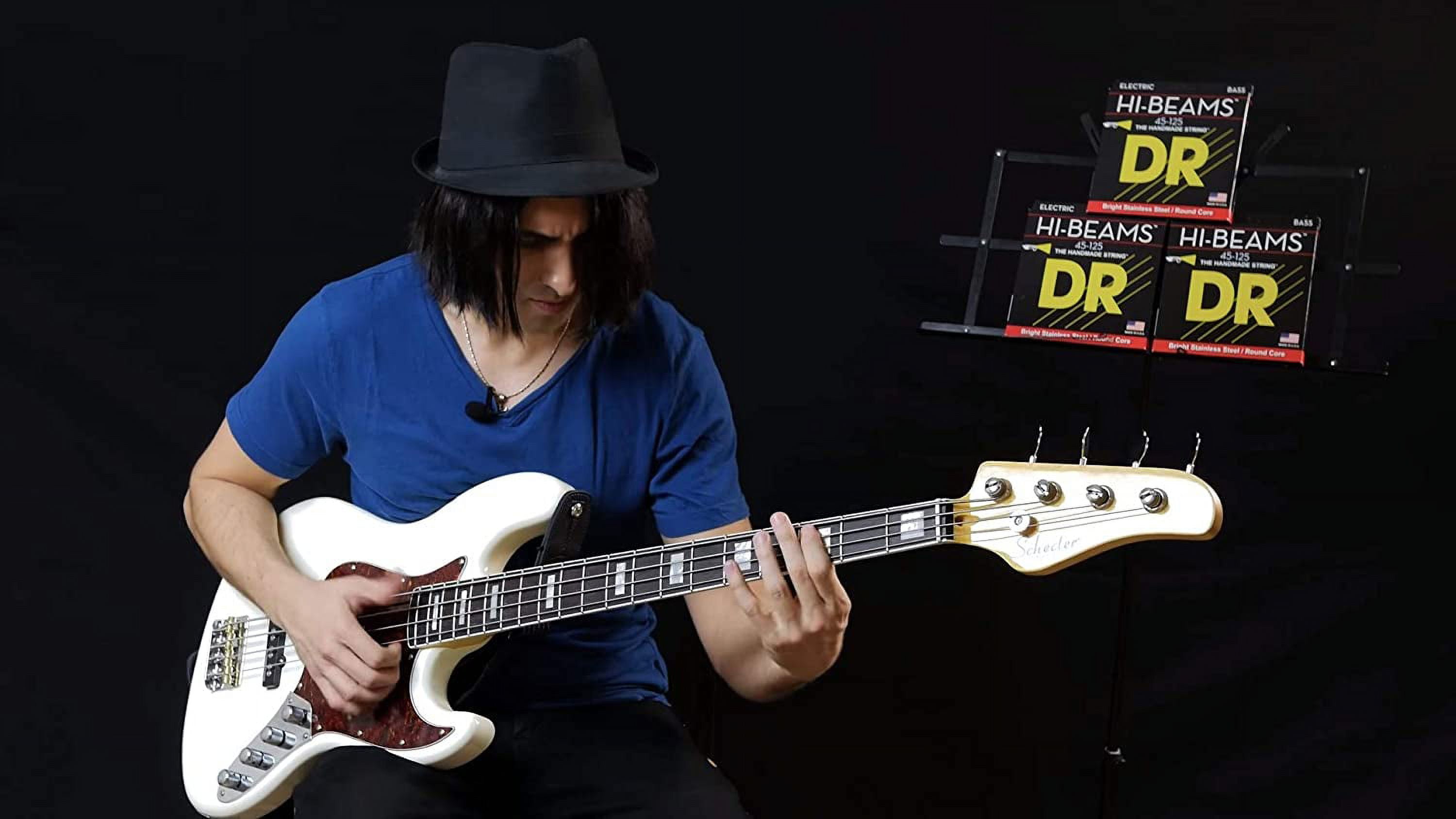 DR Strings Hi-Beam LLR-40 Electric Bass Strings (40-95)