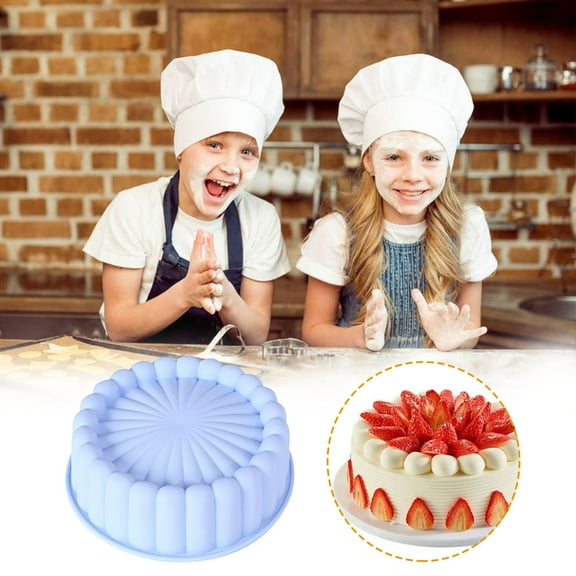 Nkmbld Silicone Molds for Baking Multi Functional with Easy Release and Non Stick for Baking Cakes Pastries and Desserts