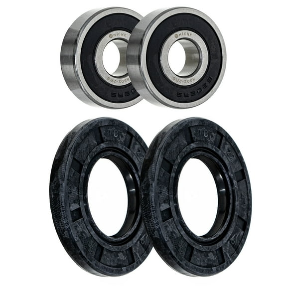 Niche Wheel Bearing Seal Kit for Suzuki GSX250R Kawasaki VN800 A1-A11 6302-2RS MK1009158