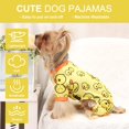 thumbnail image 7 of Dog Pajamas Pjs Spring Summer Dog Clothes for Small Dogs Girl Boy, Soft Stretchy Tiny Chihuahua Yorkie Puppy Clothes Doggie Onesies Cat Pet Jammies Outfit, Yellow Duck M, 7 of 7