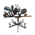 thumbnail image 1 of koolsoo Stainless Weather Vane Farm Scene Outdoor Measuring Tool Crafts Bee, 1 of 9