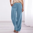 thumbnail image 1 of WILLBEST Pantalones Casuales de Mujer para Uso Diario: Pantalones Largos Versátiles Diseñados para Brindar Comodidad, Moda y Fácil Cuidado, Ideales para Combinar con Camisetas En Verano. Chica, 1 of 4
