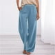 thumbnail image 1 of WILLBEST Pantalones Casuales de Mujer para Uso Diario: Pantalones Largos Versátiles Diseñados para Brindar Comodidad, Moda y Fácil Cuidado, Ideales para Combinar con Camisetas En Verano. Grande, 1 of 4