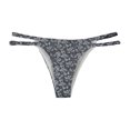 thumbnail image 1 of Tavik Womens Vine Side Strap Bikini Swim Bottom, Black, X-Small, 1 of 2