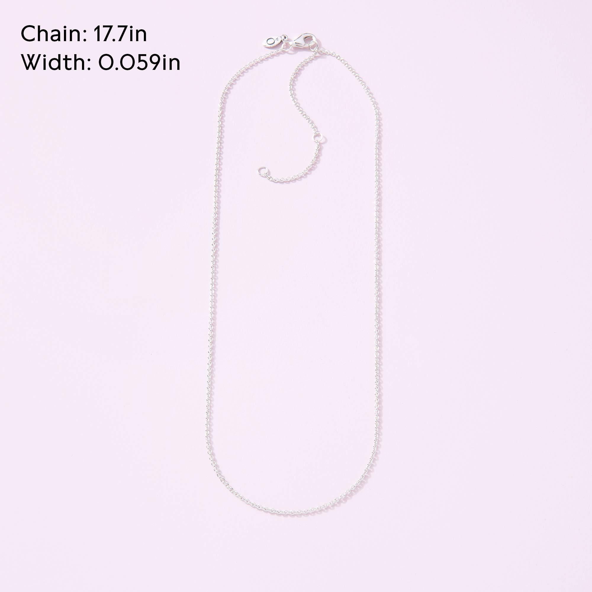 Pandora Jewelry Classic Cable Chain Sterling Silver Necklace