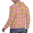 thumbnail image 6 of Pofeuu Avocado And Sun Print Mens Casual Hooded Collar Drawstring Hoodies Pullover Sweatshirts Casual Long Sleeve Shirts-X-Large, 6 of 7