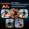 thumbnail image 6 of ST-CARE 1.96" HD Men Outdoor Smart Watch, Fitness Tracker with Multiple Sports Modes, Orange, 6 of 11