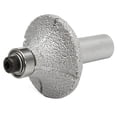 thumbnail image 3 of 5 Pcs 1/2 Pouce Bit de Routeur Diamant Demi-Bullose pour Profileur Manuel Marbre, 3 of 5