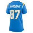 thumbnail image 3 of Women's Nike Hunter Kampmoyer Powder Blue Los Angeles Chargers Game Player Jersey, 3 of 7