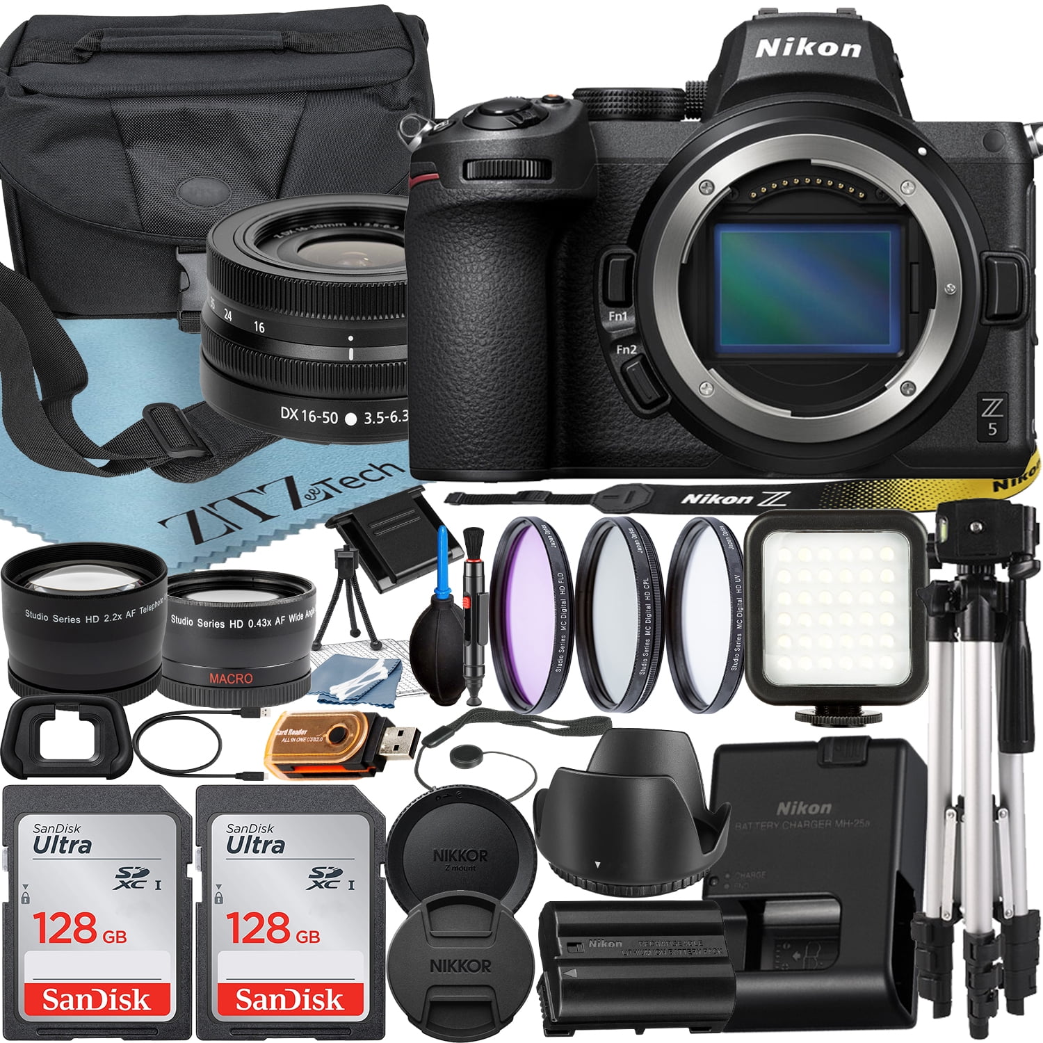 Nikon Z Fc Mirrorless Camera Kit With 28mm F/2.8 SE Lens - Retro Design, 4K Video, DX Format - View #2
