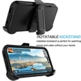 thumbnail image 5 of Tiflook Case For iPhone 14 Plus (6.7 inch) 2022 [Built-in Screen Protector] Holster Belt Clip 12FT Drop Tested Full Body Cover - Black, 5 of 6