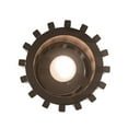 thumbnail image 4 of Meyda 198762 7 in. Riker Pendant - Timeless Bronze, 4 of 7
