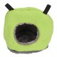 thumbnail image 5 of Hamaca para pájaros cálida, redonda, plegable, suave, de felpa, columpio para pájaros de invierno, cama para loro, periquito, agapornis, 5 of 5