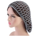 thumbnail image 4 of 3 Pieces Hair Net For Rollers, Women Hair Net Mesh Hair Net, 4 of 5