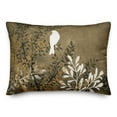 thumbnail image 2 of Creative Products Bird on Branch on Ochre 14x20 Indoor / Outdoor Pillow, 2 of 3