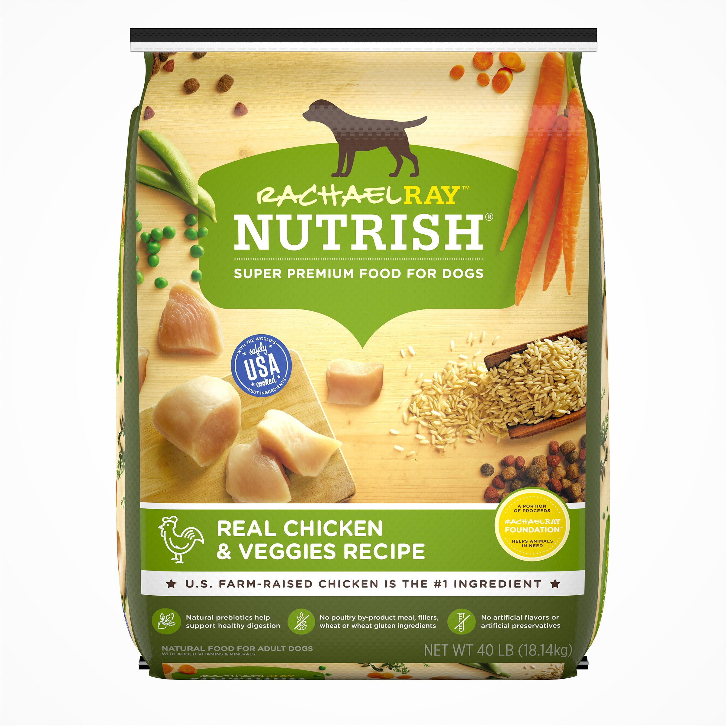 Rachael Ray Nutrish Natural Premium Dry Dog Food, Real Chicken