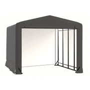 ShelterTube Wind and Snow-Load Rated Garage, 12x18x10 Gray
