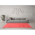 thumbnail image 3 of Ahgly Company Indoor Rectangle Abstract Red Modern Area Rugs, 5' x 8', 3 of 4